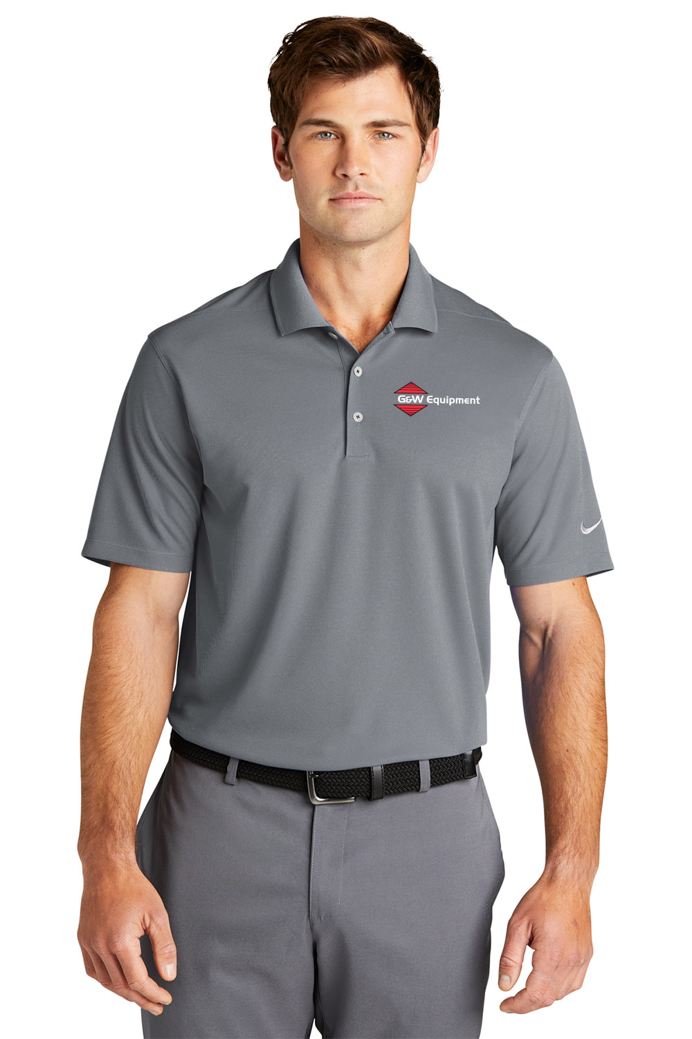 Men's Nike Dri-FIT Polo Light Grey – G&W Equipment Company Store